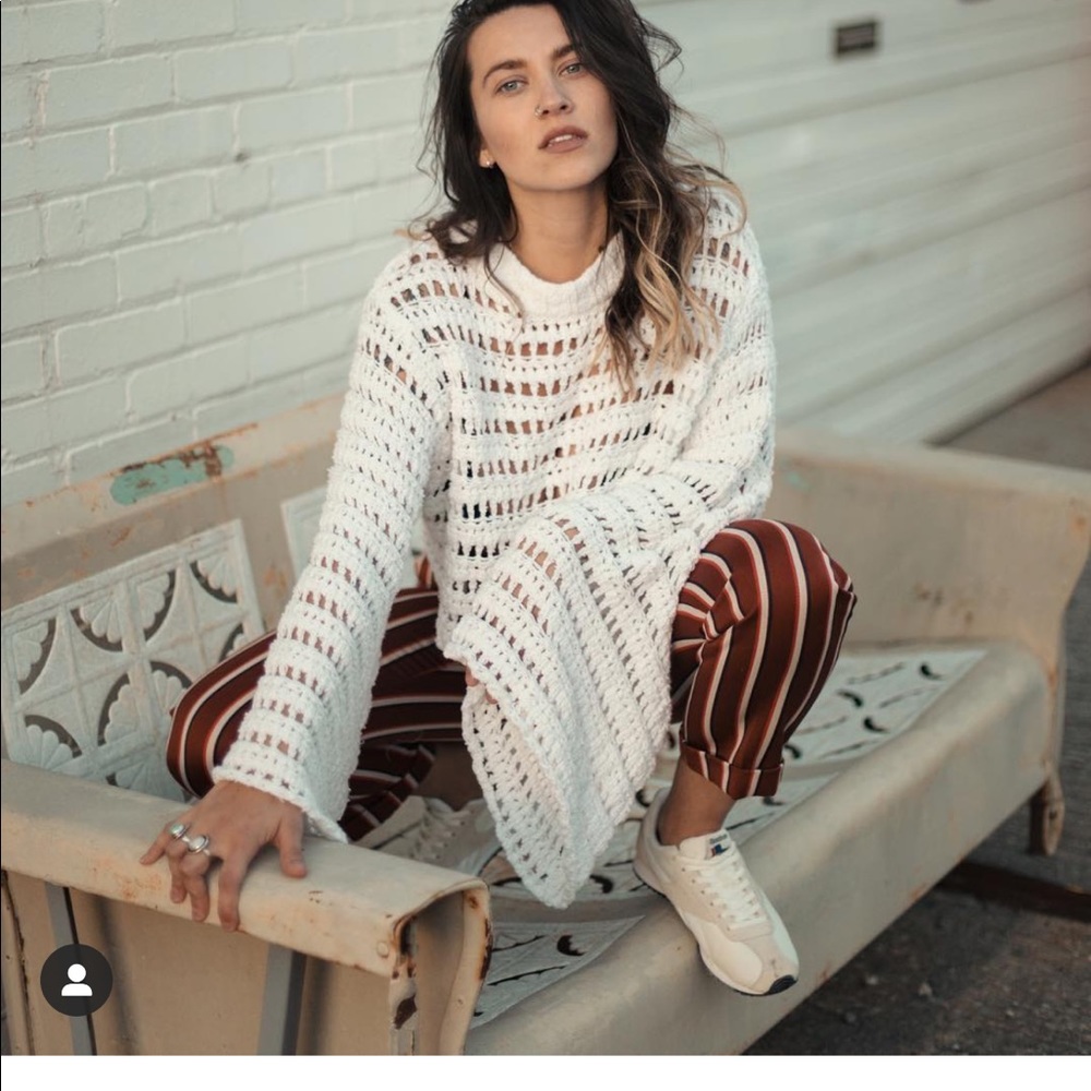Women’s JCrew striped pant